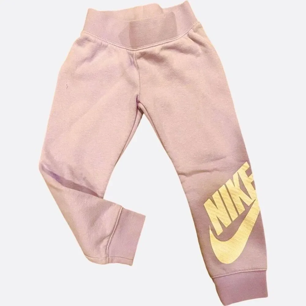 Nike Joggers Lavender Sweatpants Toddler Size 4 XS